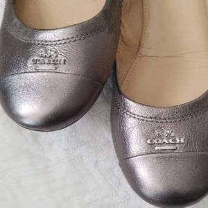 Coach Sliver Flats